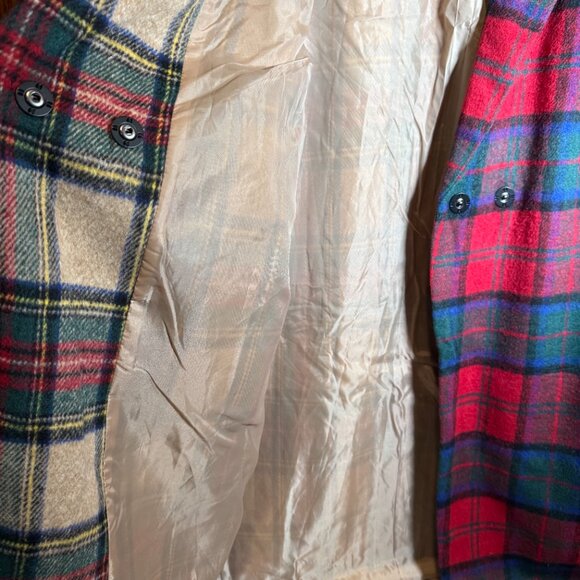 Fashion Nova Women's Coat | Multi Colored Plaid | Size L - Picture 3 of 5